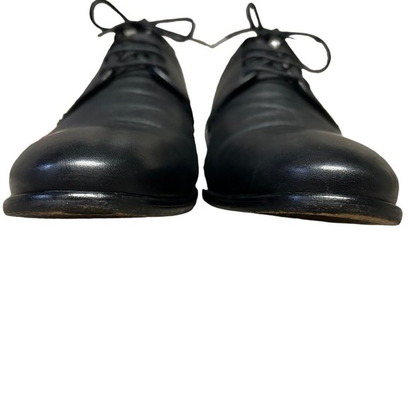 Manon Lloyd Germany Black Leather Plain Toe Derby Blucher Dress Shoe Men US 11.5 main image 7